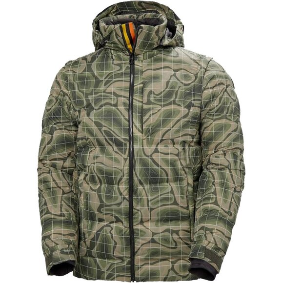 NEW $1000 Helly Hansen HOD Axamer Puffer Jacket & Vest! Camo Waterproof 600 Fill